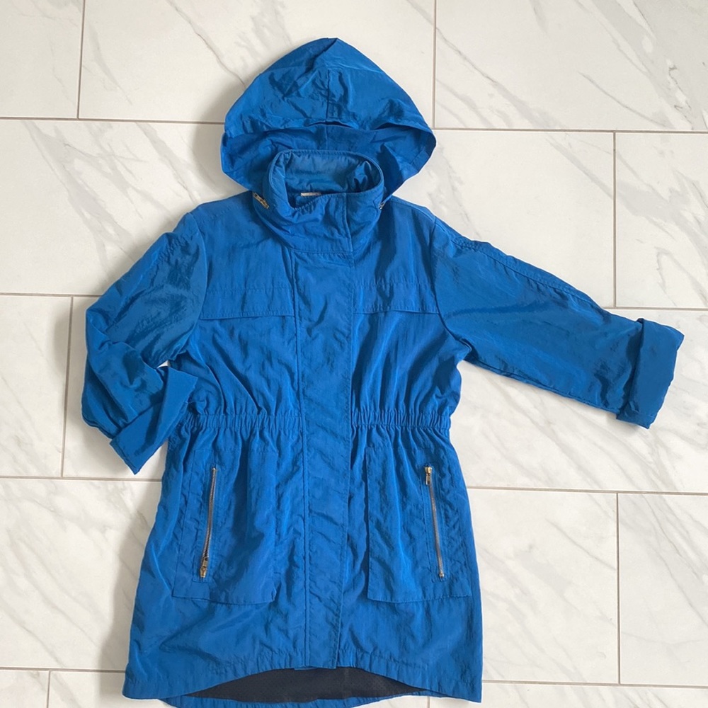 Woman waterproof utility jacket